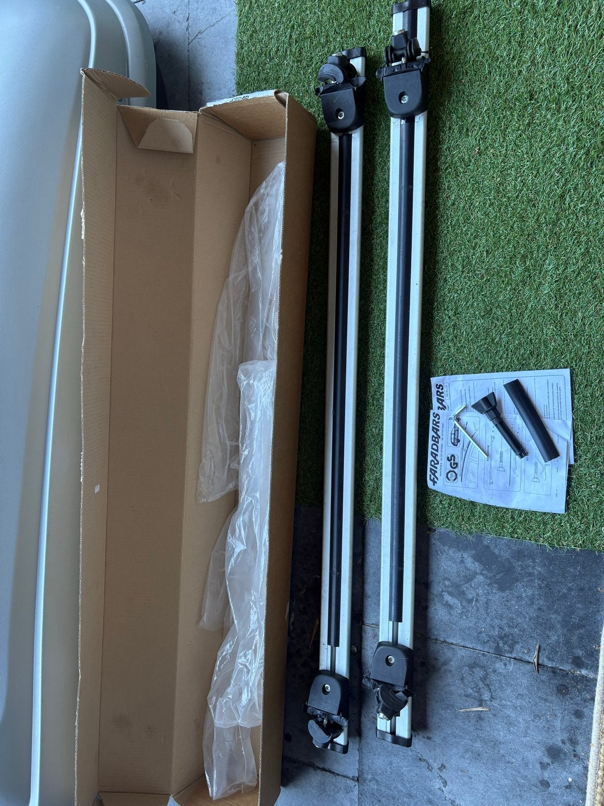 Farad Beamar 3 CM 120 Dakdragers - (evt Thule Polar 200 ook), Ophalen of Verzenden, Zo goed als nieuw