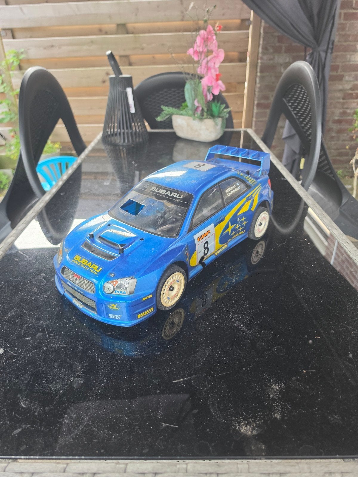 Kyosho fazer subaru, Hobby en Vrije tijd, Ophalen of Verzenden, Zo goed als nieuw, Schaal 1:10, Auto onroad