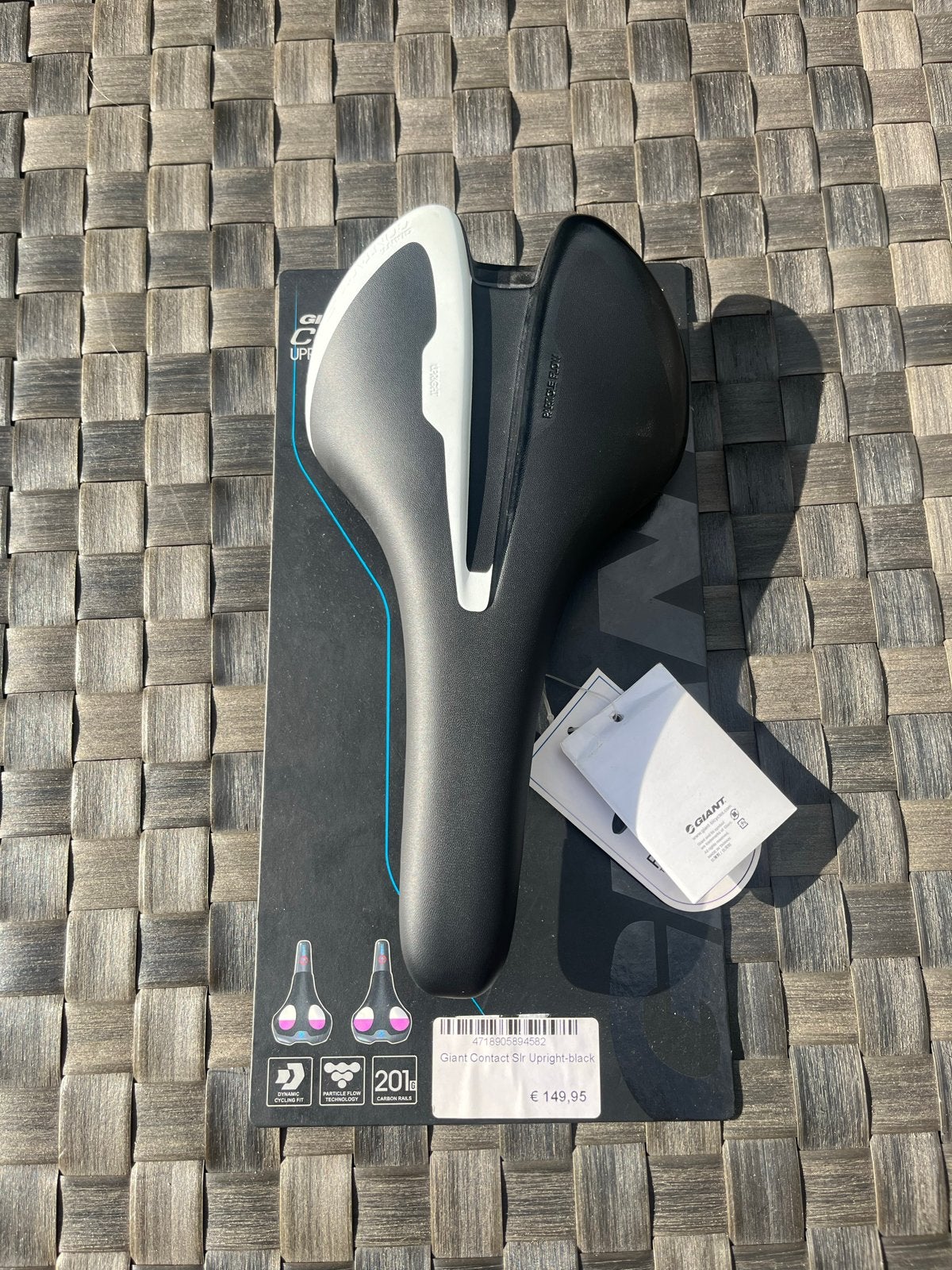 Giant Contact SLR Upright zadel - Nieuw, Ophalen, Nieuw, Zadel, Racefiets