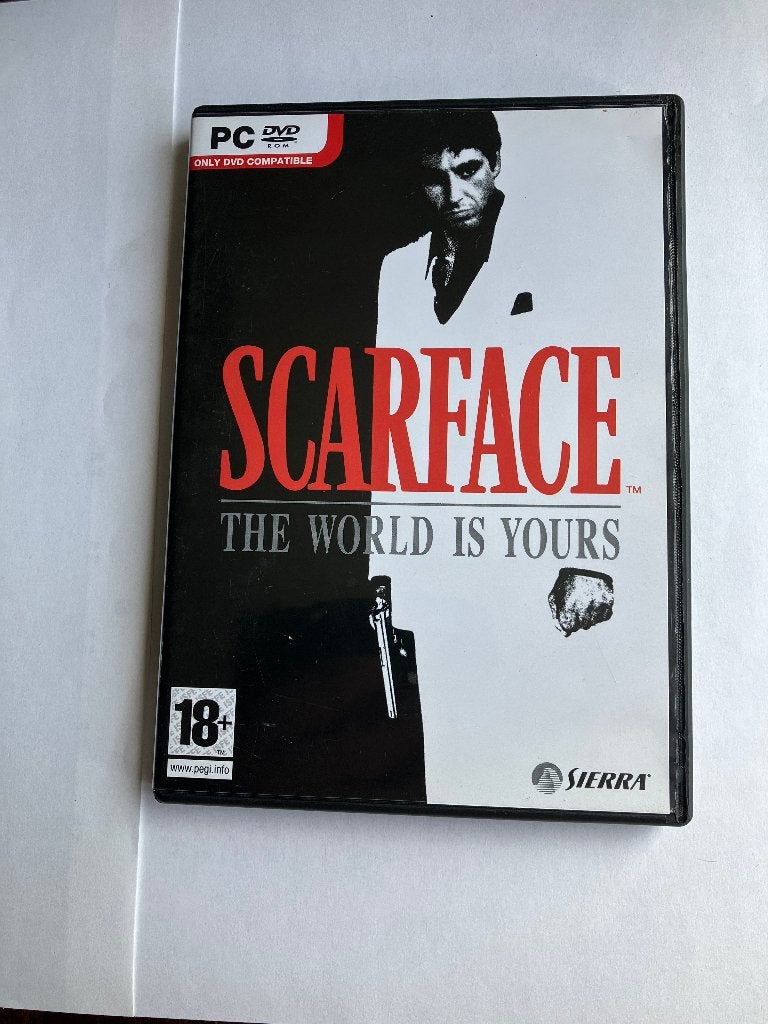 scarface pc game incl boekje sierra, 1 speler, Zo goed als nieuw, Vanaf 12 jaar, Ophalen