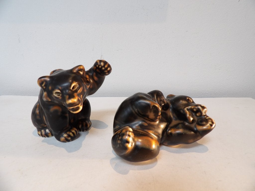 Royal Copenhagen Beren set, Sixties, Ophalen of Verzenden