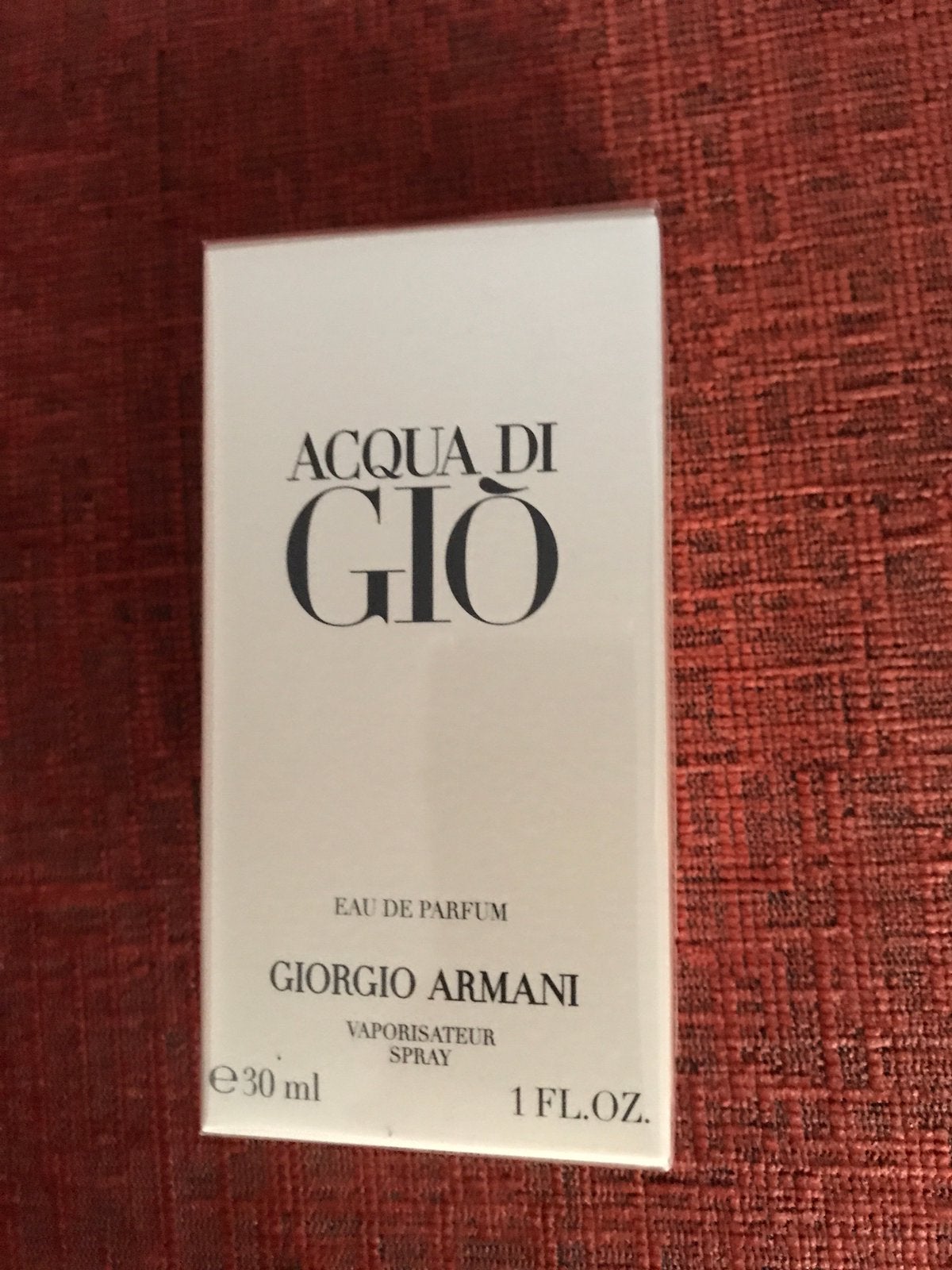 Giorgio Armani acqua di gio eau de parfum 30ml origineel, Ophalen of Verzenden, Nieuw