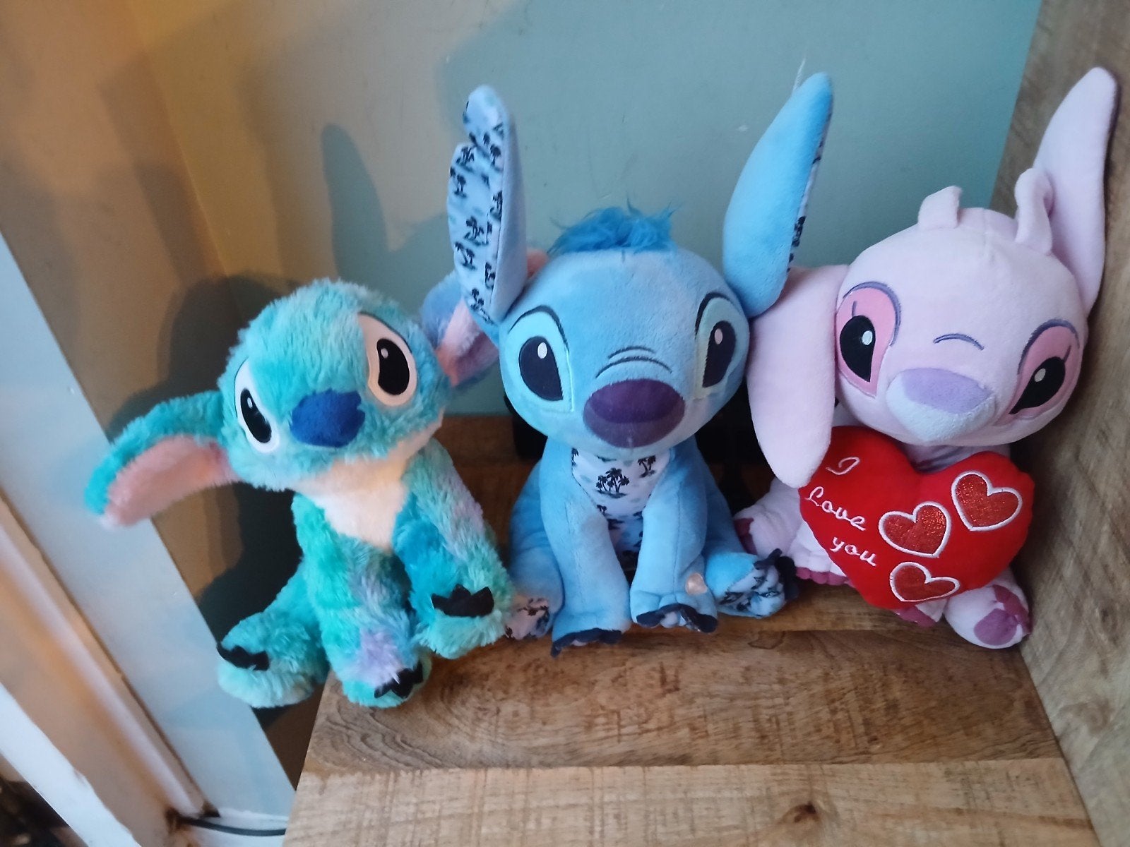 Disney Stitch en Angel knuffels, Disney, Disney, Overige typen, Ophalen of Verzenden
