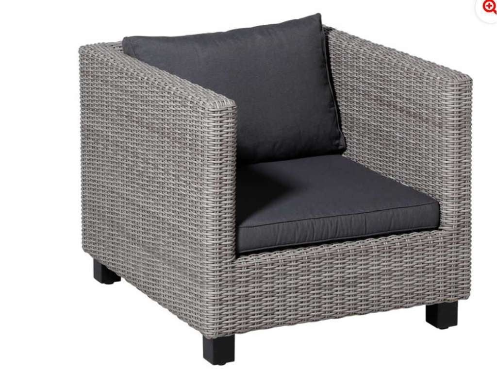 2 Sets Tuinkussens Lounge Luxe – Panama Grey – 73x73 cm, Ophalen of Verzenden, Nieuw