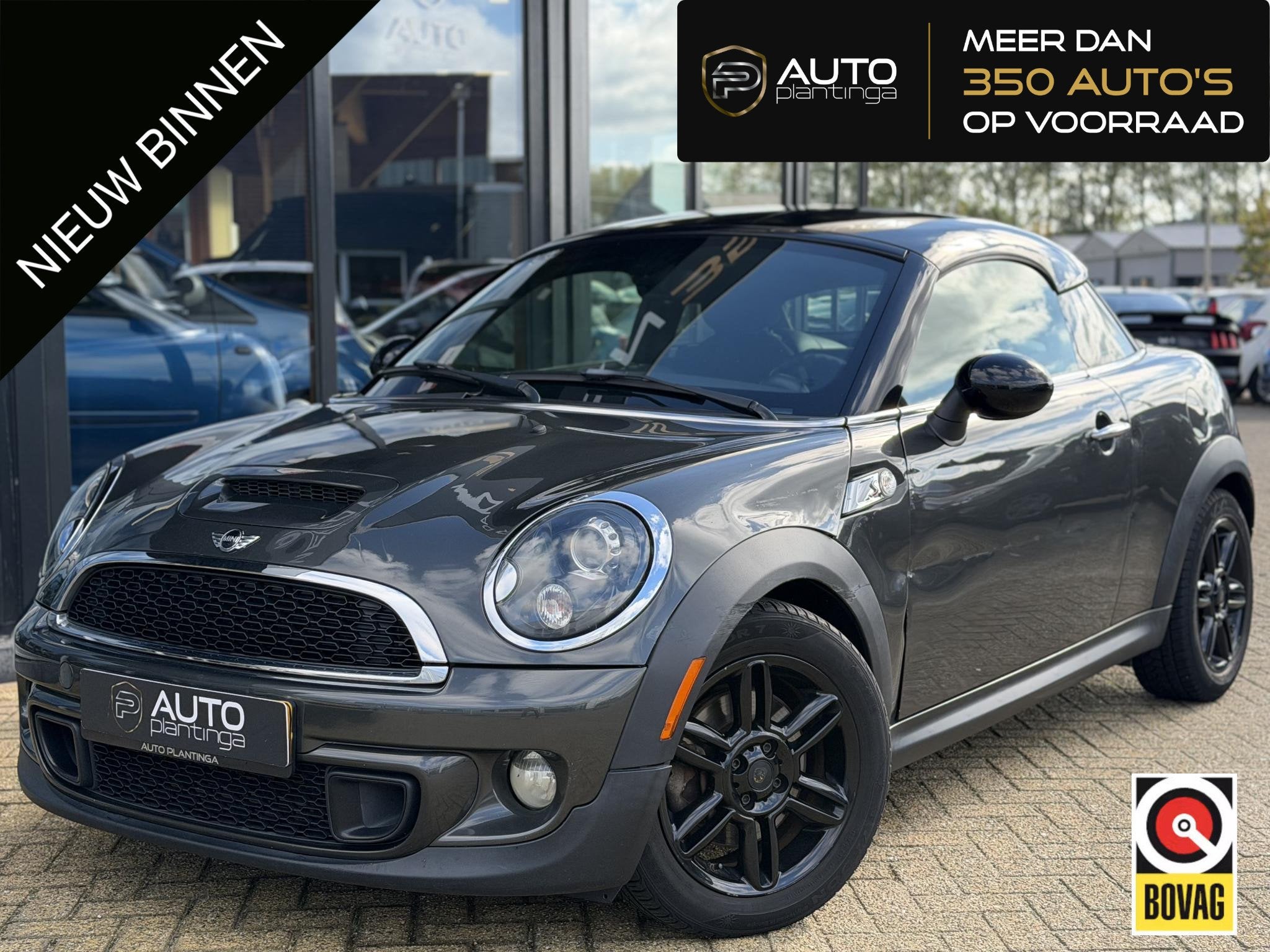 MINI Coupé 1.6 Cooper S Chili 184PK | Airco | LETOP: Schade, Auto's, Euro 5, Gebruikt, 4 cilinders, Leder en Stof
