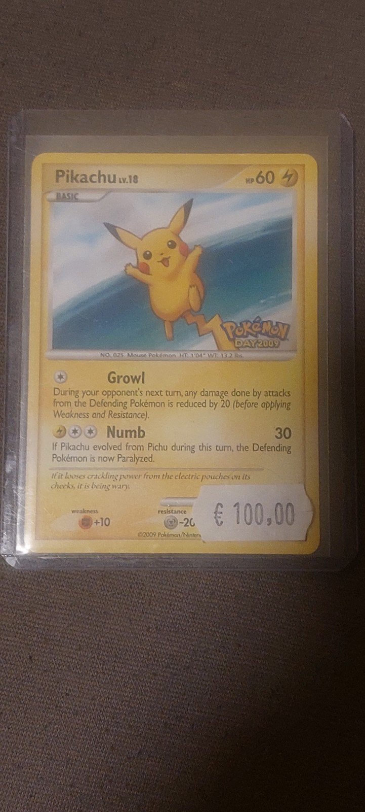 Stampt pikachu 15 2009 stamp, Ophalen of Verzenden