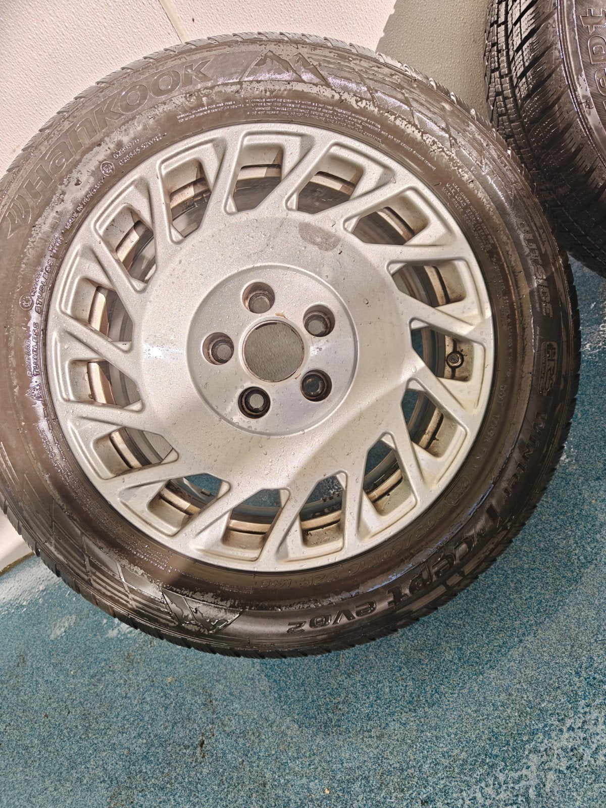 Winterbanden met velgen voor Alfa Romeo Giulia, Gebruikt, 16 inch, Banden en Velgen, Personenwagen