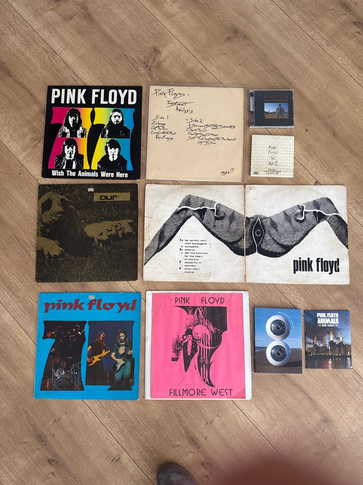 Pink Floyd Collectie: Live Albums, CD's, Dvd’s & Bluray, Cd's en Dvd's, Cd's | Pop, Ophalen, Gebruikt, Rock, Album