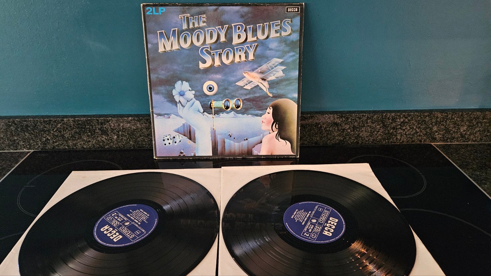 The Moody Blues Story 2LP - Classic Rock, Gebruikt, Dubbel-LP, Ophalen of Verzenden, Classic Rock