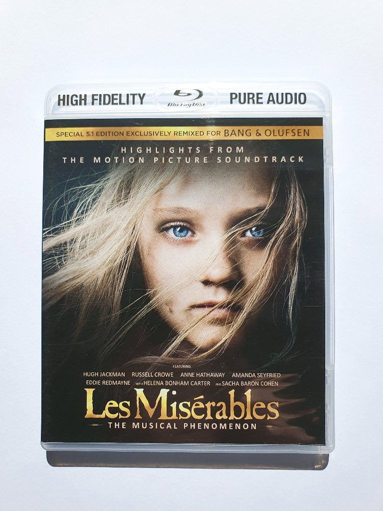 Les Misérables - High Fidelity Pure Audio, Cd's en Dvd's, Blu-ray, Ophalen of Verzenden, Zo goed als nieuw, Muziek en Concerten