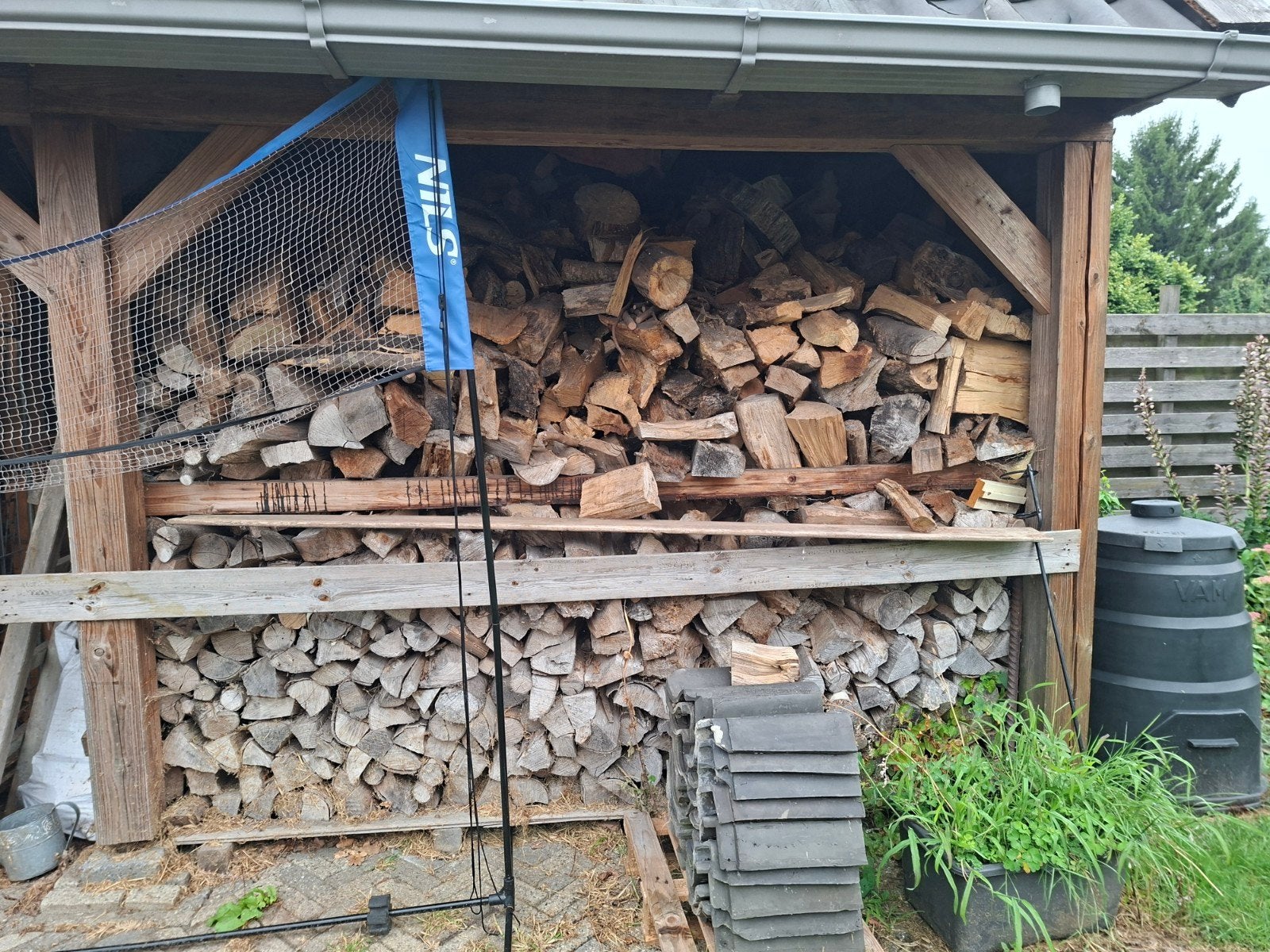 haardhout geklooft en gedroogd, Tuin en Terras, Haardhout, 6 m³ of meer, Ophalen, Eikenhout, Blokken