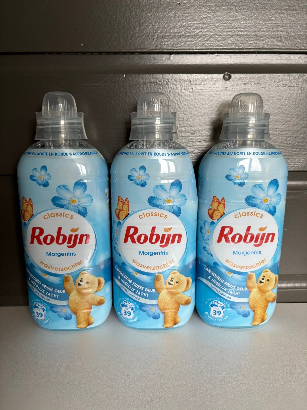 Robijn wasverzachter Morgenfris, Ophalen, Schoonmaakmiddel