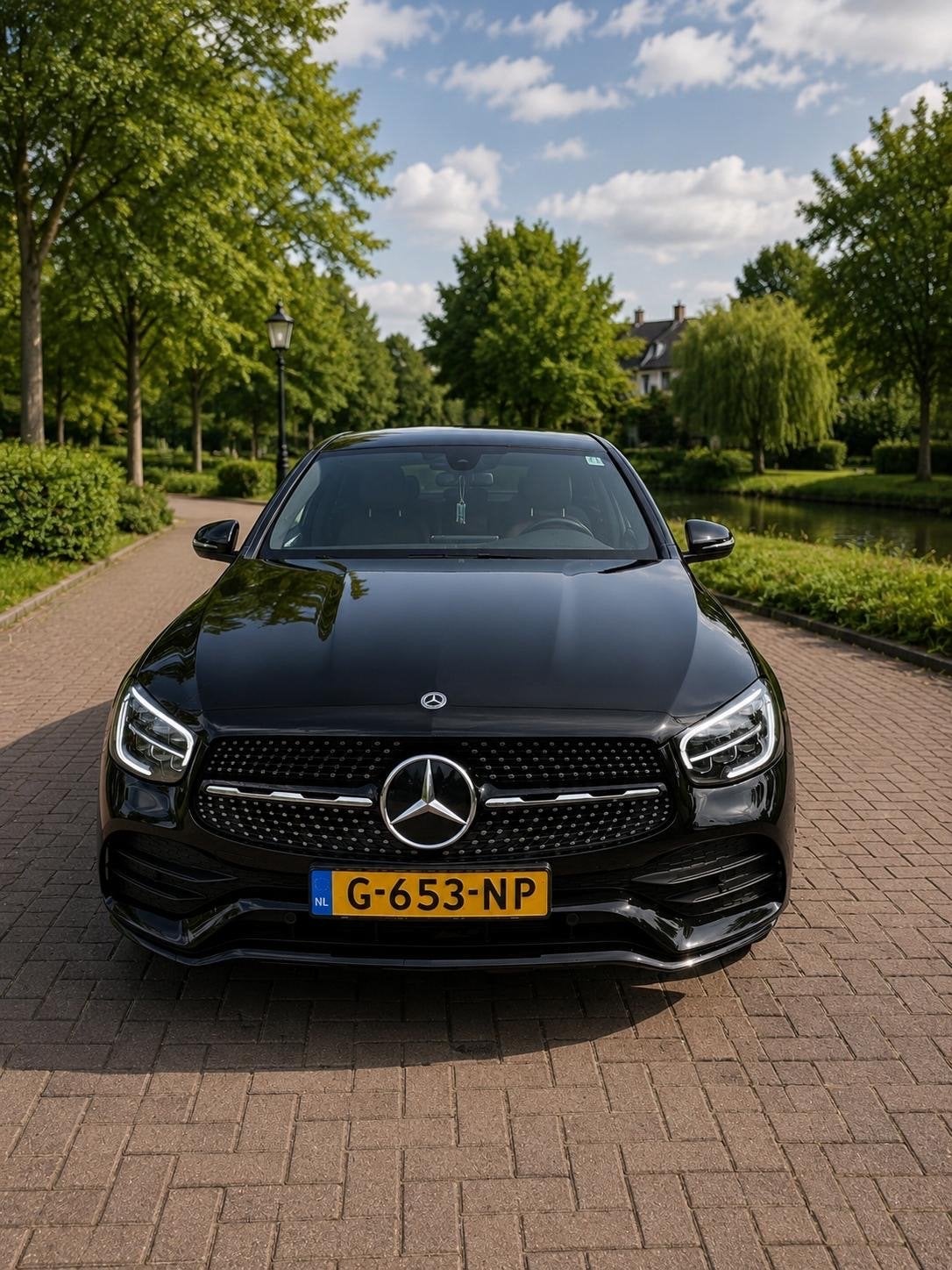 Mercedes-Benz GLC 200 197pk 4MATIC 9G-TRONIC 2019 Zwart, Auto's, Automaat, 4 cilinders, 2000 kg, Zwart
