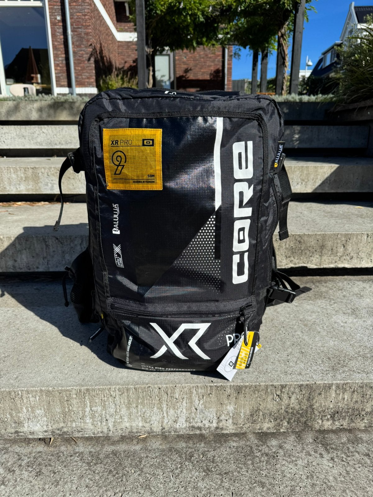 Core XR Pro 9 meter Black (echt in TOP staat), Watersport en Boten, Ophalen, 9 m², Geen board, Zo goed als nieuw