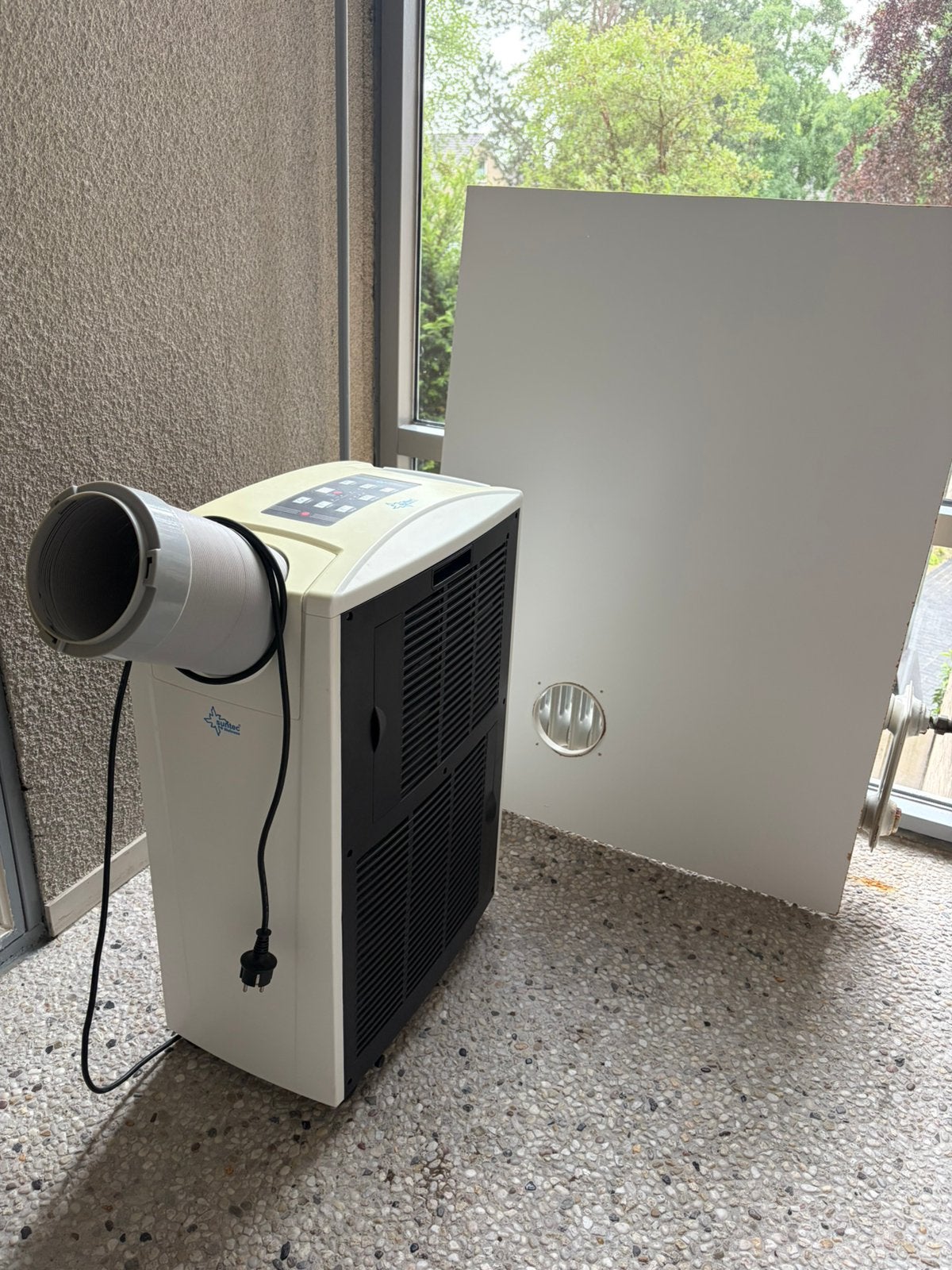Mobiele airco Suntec, Witgoed en Apparatuur, Airco's, Ophalen, Koelen en Ontvochtigen, Minder dan 60 m³, 3 snelheden of meer