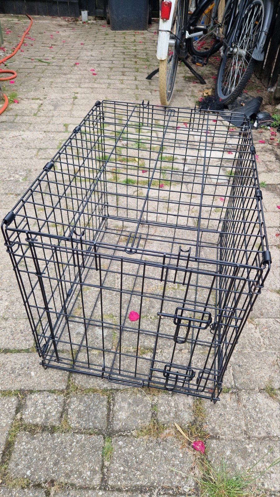 Bench, inklapbaar, Dieren en Toebehoren, Hondenhokken, Ophalen, Zo goed als nieuw, Minder dan 75 cm, Minder dan 65 cm