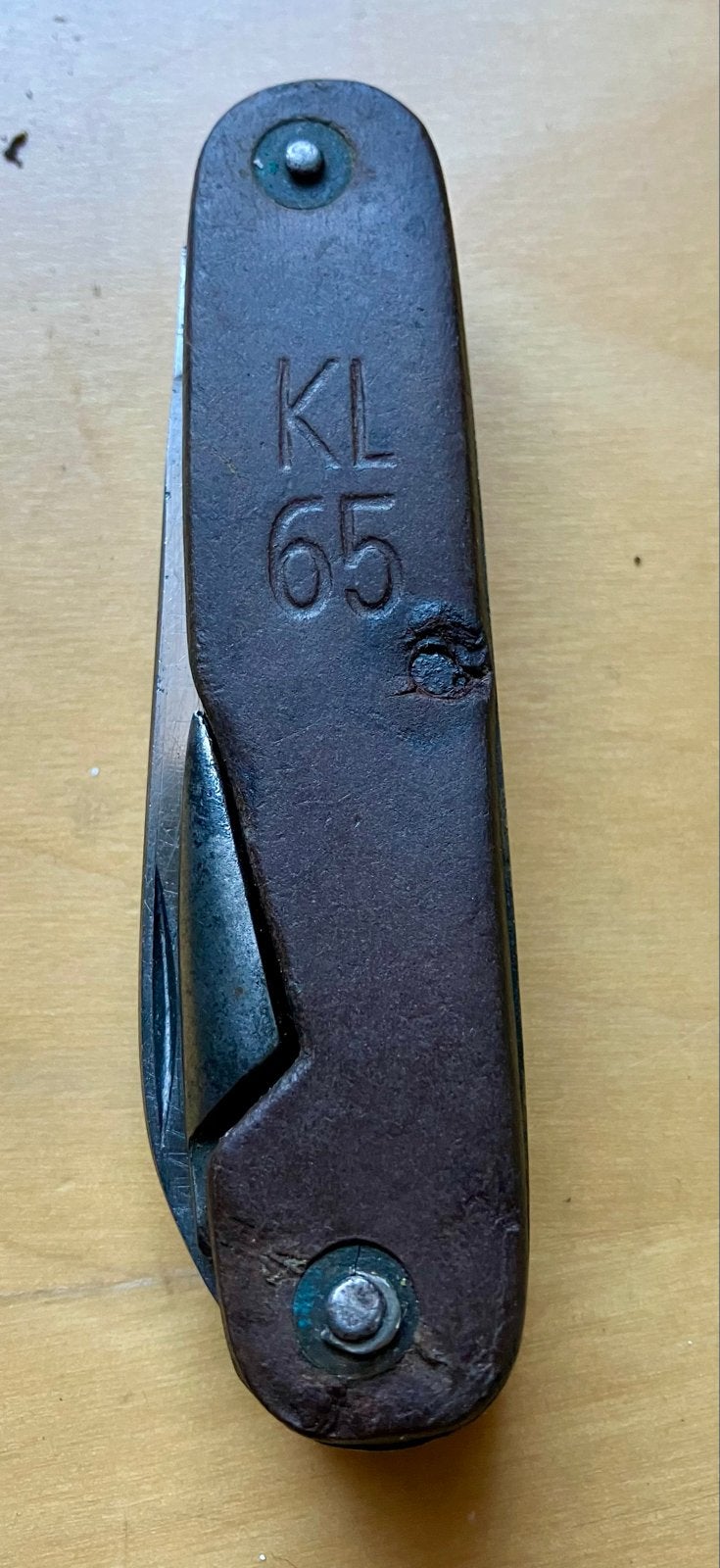 Amefa KL65, Verzenden, Landmacht, Nederland, Mes of Dolk