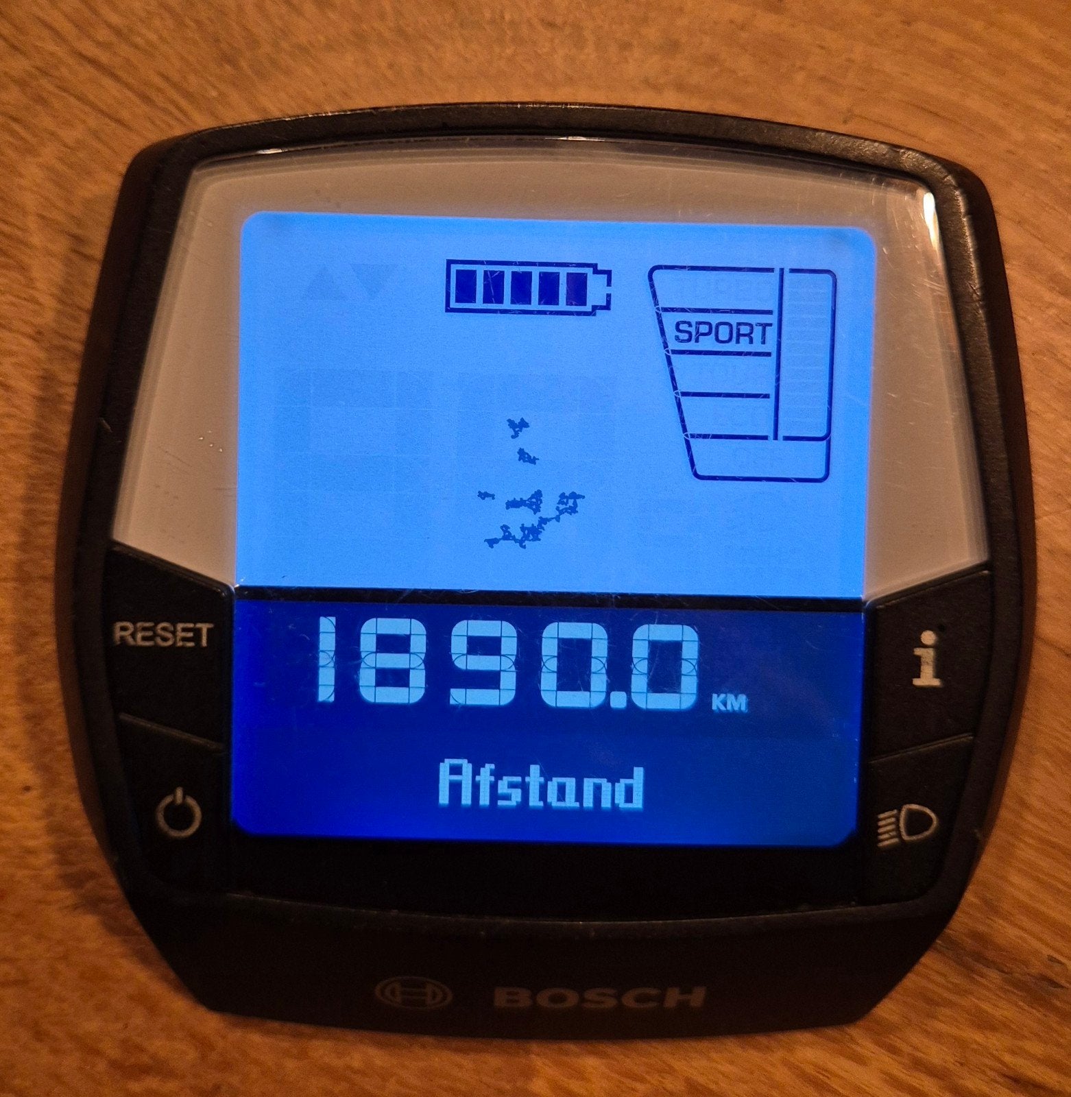 Bosch Intuvia display fietscomputer, Ophalen of Verzenden, Snelheidssensor, Gebruikt