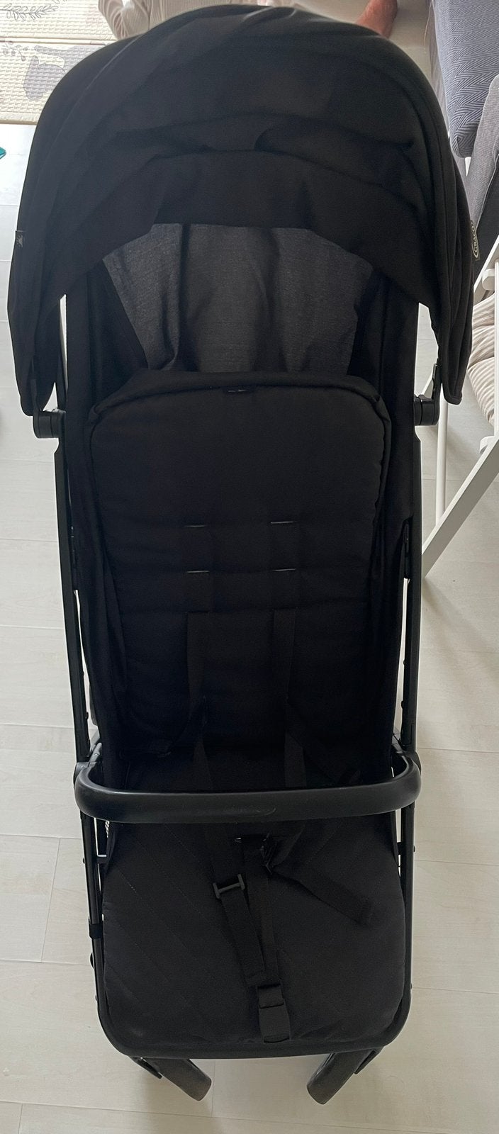 Graco Myavo Trio 3-in-1 stroller – Charcoal, Ophalen of Verzenden, Zo goed als nieuw