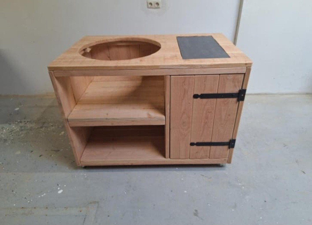 Douglas buitenkeuken Green Egg Basterd Kamado Boretti bbq, Ophalen of Verzenden