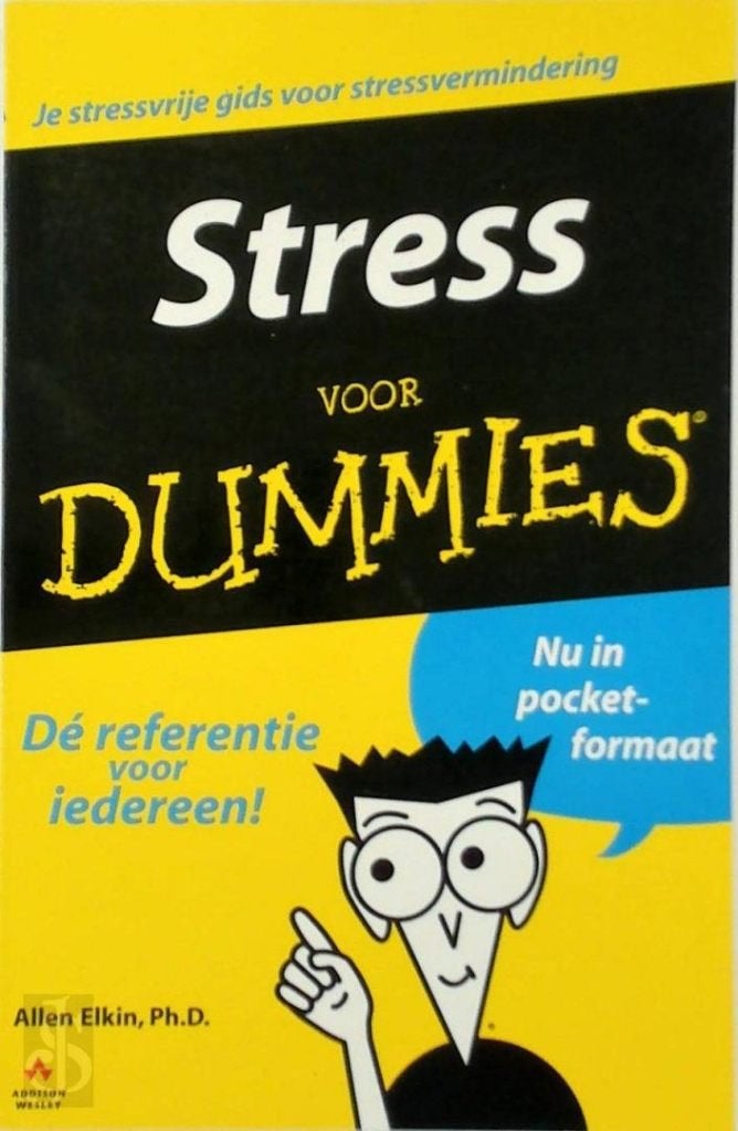 Allen Elkin Stress voor Dummies, Boeken, Psychologie, Ophalen of Verzenden, Nieuw, Cognitieve psychologie