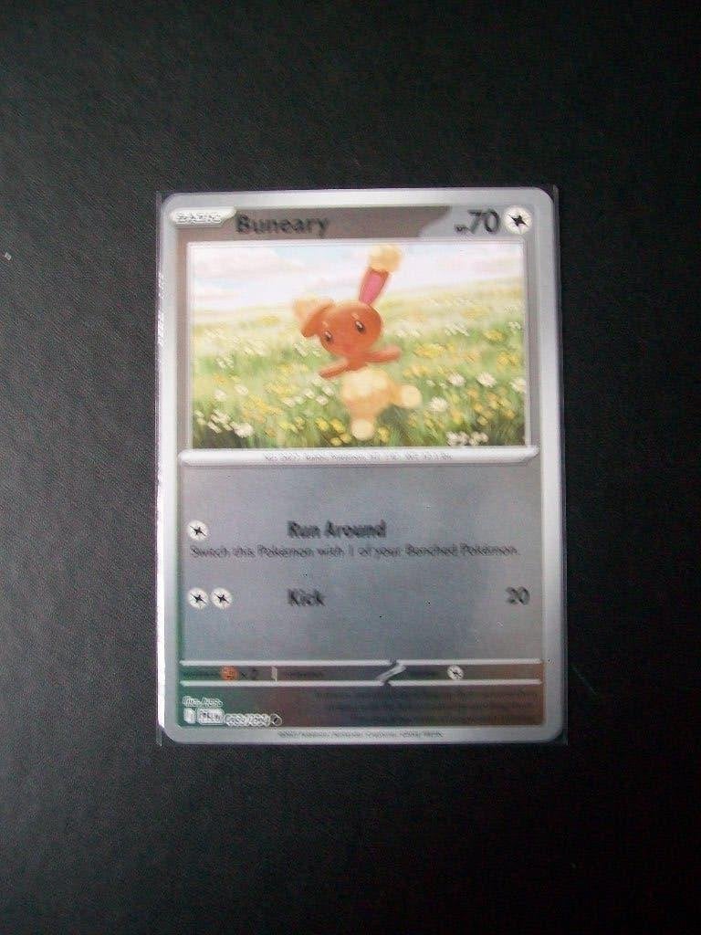 4076. Nieuwe Pokemon Kaart Holofoil BUNEARY HP 70 (083/094), Verzenden, Nieuw, Losse kaart, Foil
