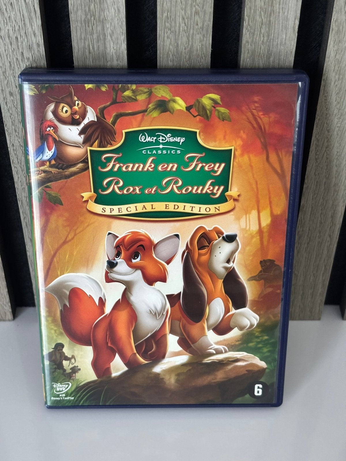 Disney Classic DVD nummer 27 Frank en Frey, Alle leeftijden, Ophalen of Verzenden, Zo goed als nieuw, Amerikaans