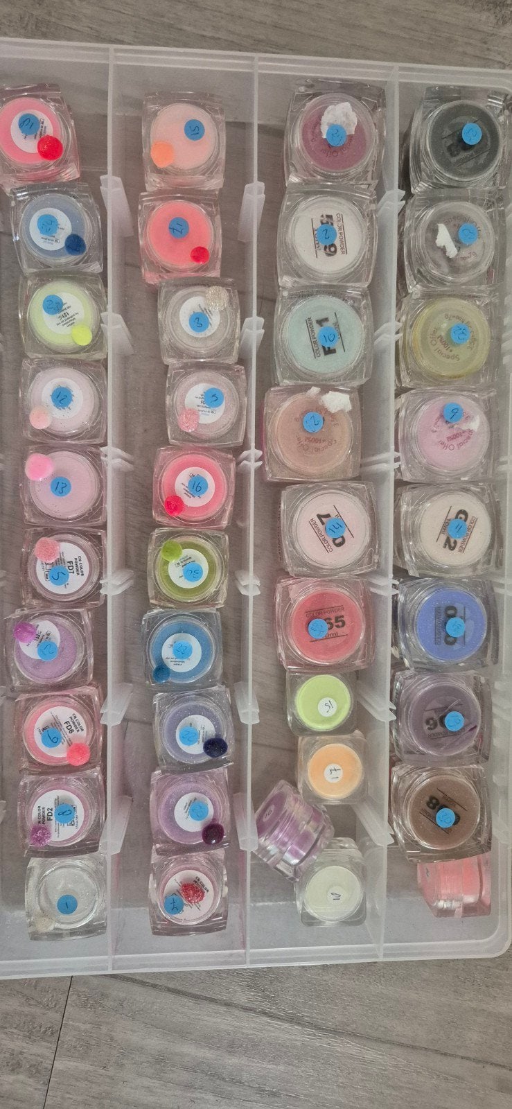 Acrylpoeder & Toebehoren: Crystal Nails, NDED - Veel Kleuren, Ophalen of Verzenden, Zo goed als nieuw, Overige typen