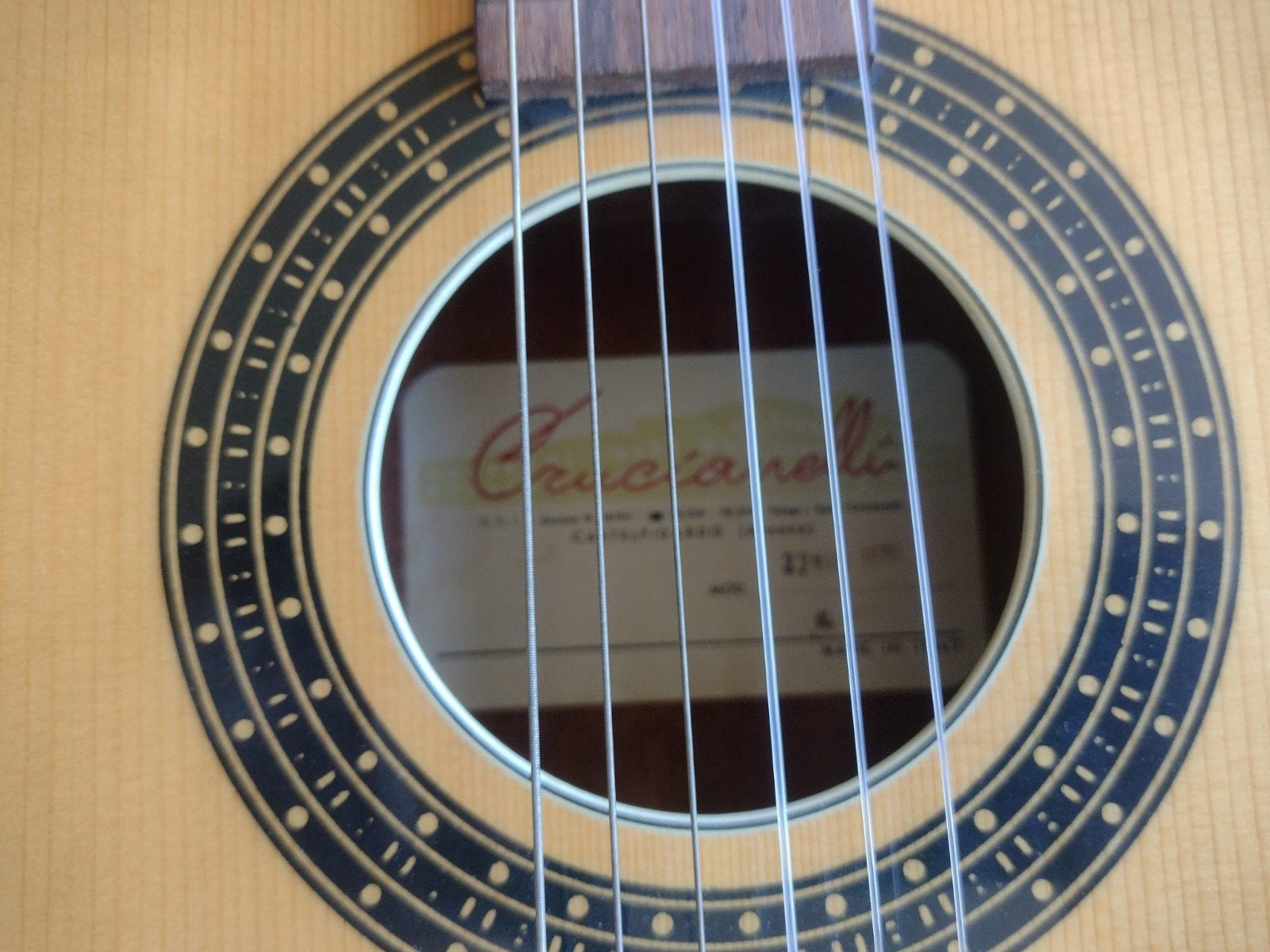 Crucianelli Klassieke Gitaar - Vintage Model, Ophalen, Gebruikt