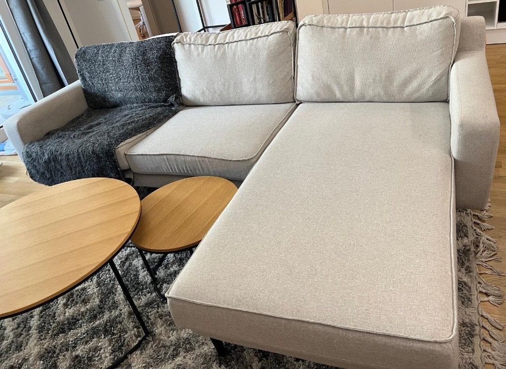 Prachtige sofa, hoge kwaliteit: Normod Klem chaise lounge, Ophalen, Hout, 250 tot 300 cm, Gebruikt