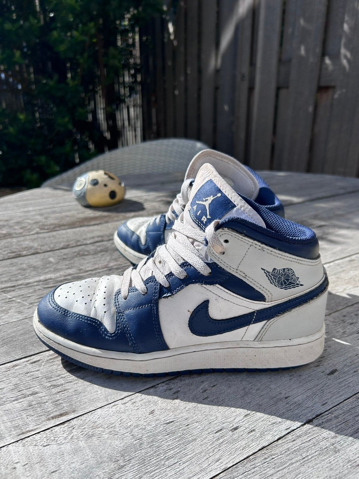 Nike air Jordan Jongens maat 38, Kleding | Heren, Ophalen, Blauw, Sneakers of Gympen, Gedragen