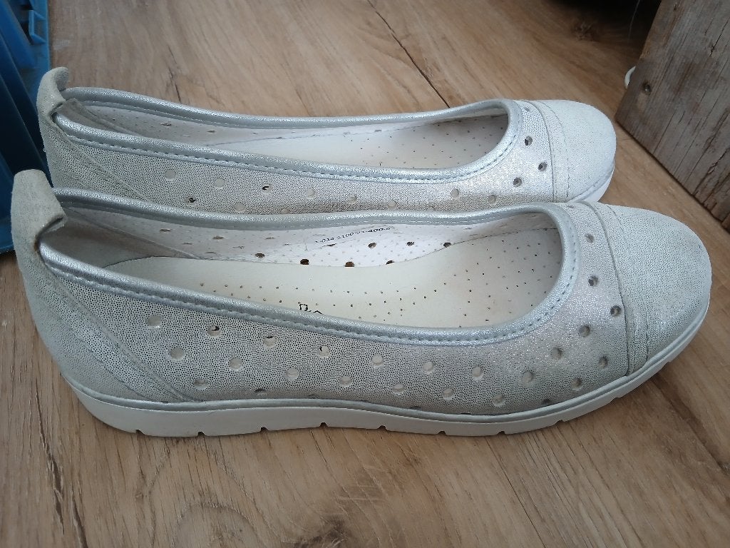 hush puppies ballerina's, Zo goed als nieuw, Grijs, Hush Puppies, Ballerina's