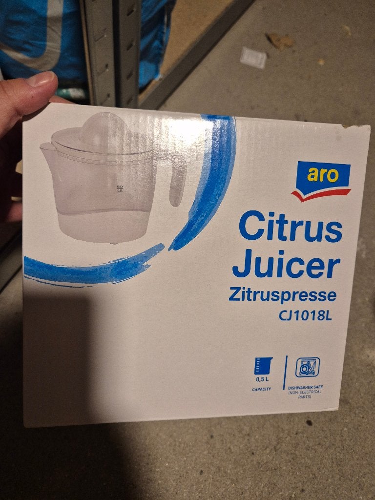 Citrus juicer electric, Witgoed en Apparatuur, Ophalen of Verzenden, Gebruikt, Elektrisch, Citruspers