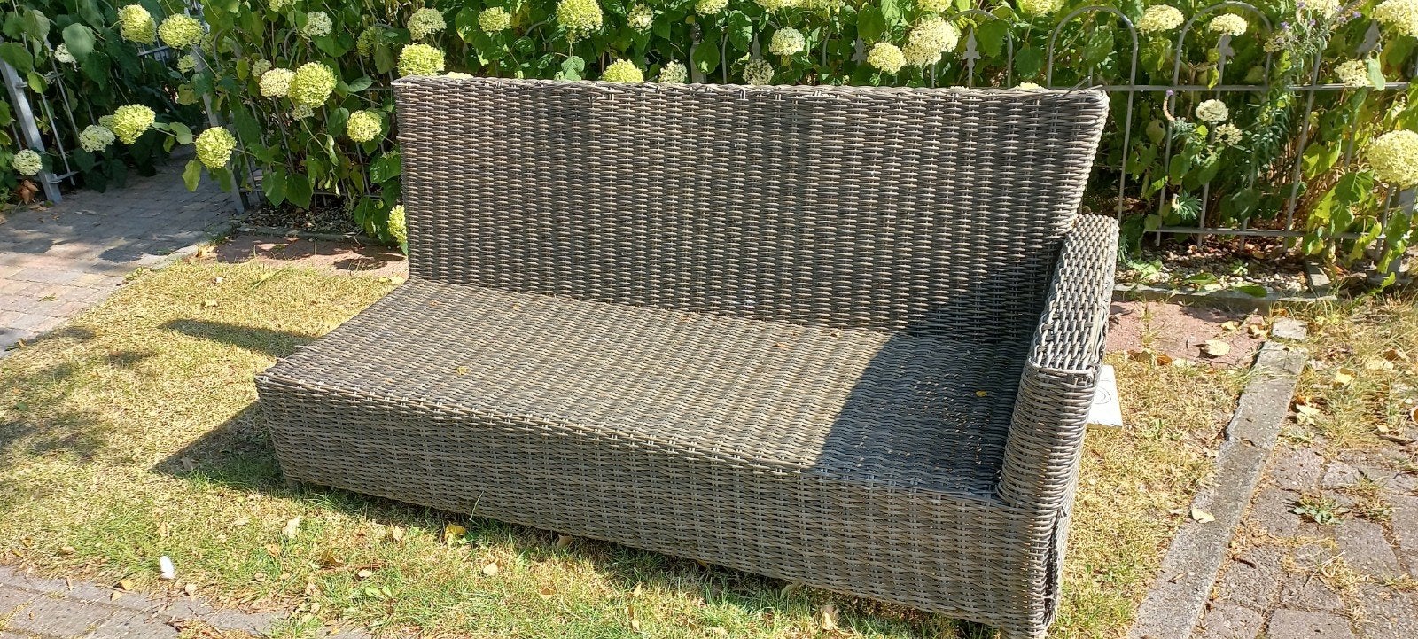 tuinbank gratis, Tuin en Terras, Ophalen of Verzenden, Gebruikt, Kunststof