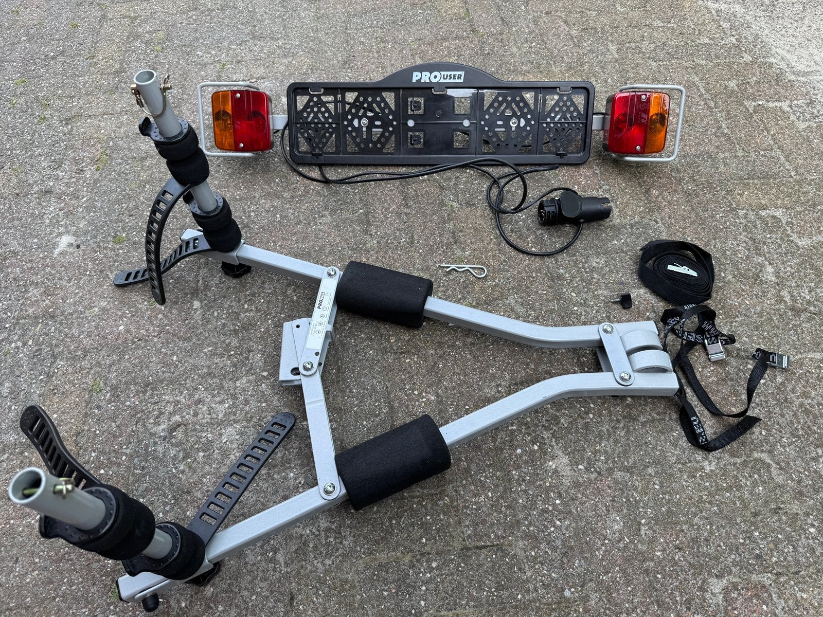 Fietsendrager ProUser Briljant (Pro User), Ophalen, Zo goed als nieuw, Trekhaakdrager