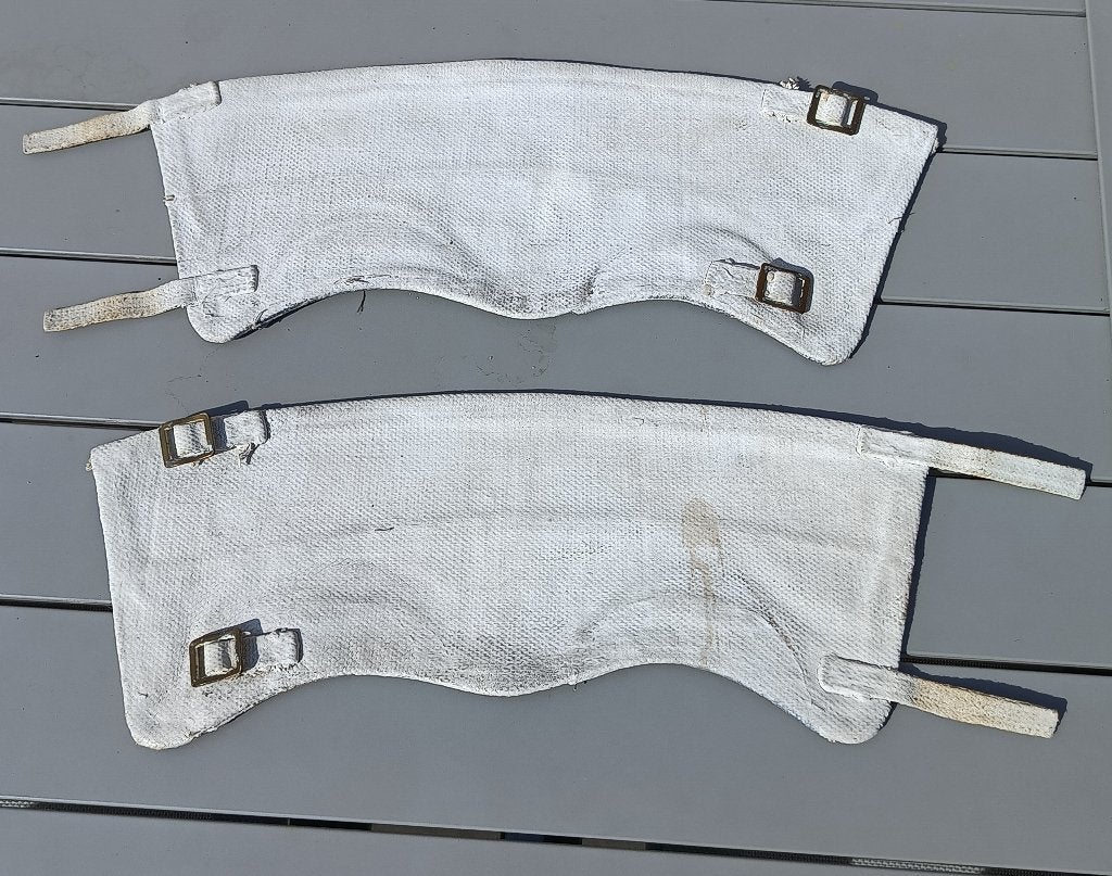 Britse commonwealth MP beenkappen (anklets), Ophalen of Verzenden, Landmacht, Overige gebieden, Kleding of Schoenen
