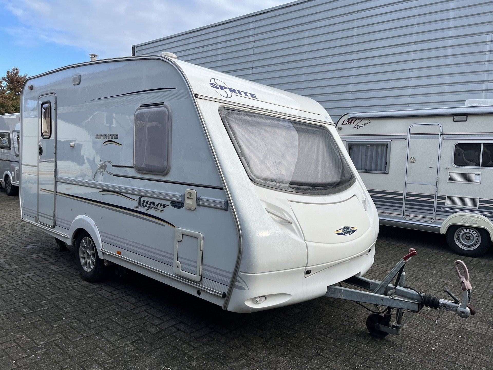 Sprite 410 Super met mover (bj 2004), Bedrijf, 750 - 1000 kg, 4 tot 5 meter, Reservewiel