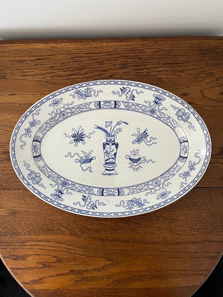 Ovale schaal Potiche, Ophalen of Verzenden