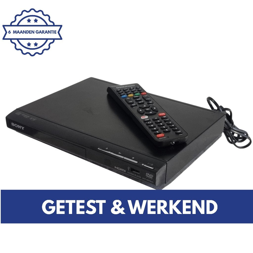 Sony DVP-SR760H | DVD Speler | CD DVD | HDMI | DVDSpeler