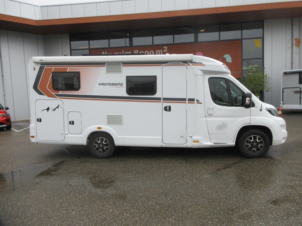 Weinsberg CaraCompact 600 MEG Pepper Edition, Caravans en Kamperen, Weinsberg, Ringverwarming, Tot en met 2, Achteruitrijcamera