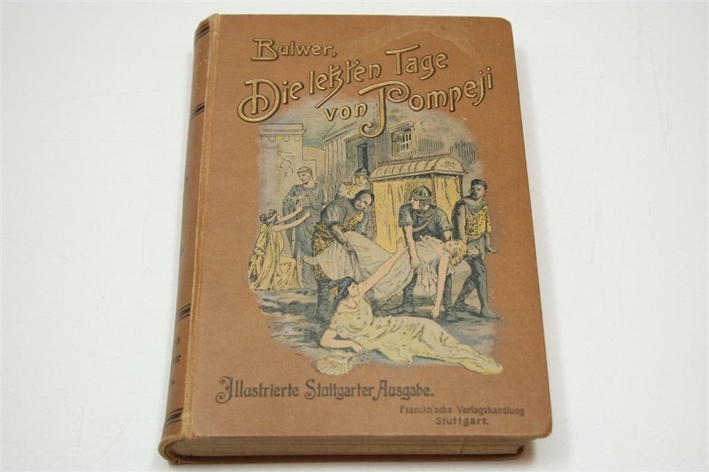 Die letzten Tage von Pompeji — Lytton, Geïllustreerd 1910, Ophalen of Verzenden