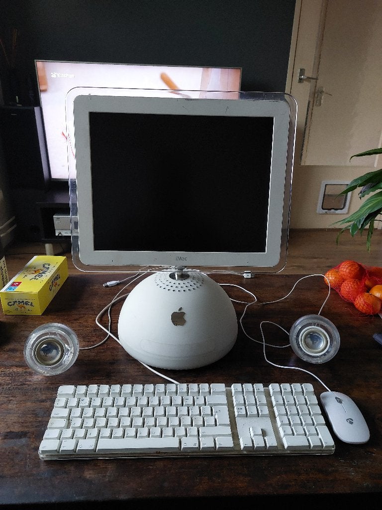 Apple iMac G4 complete set met Harman Kardon Speakers, Computers en Software, Ophalen, Apple