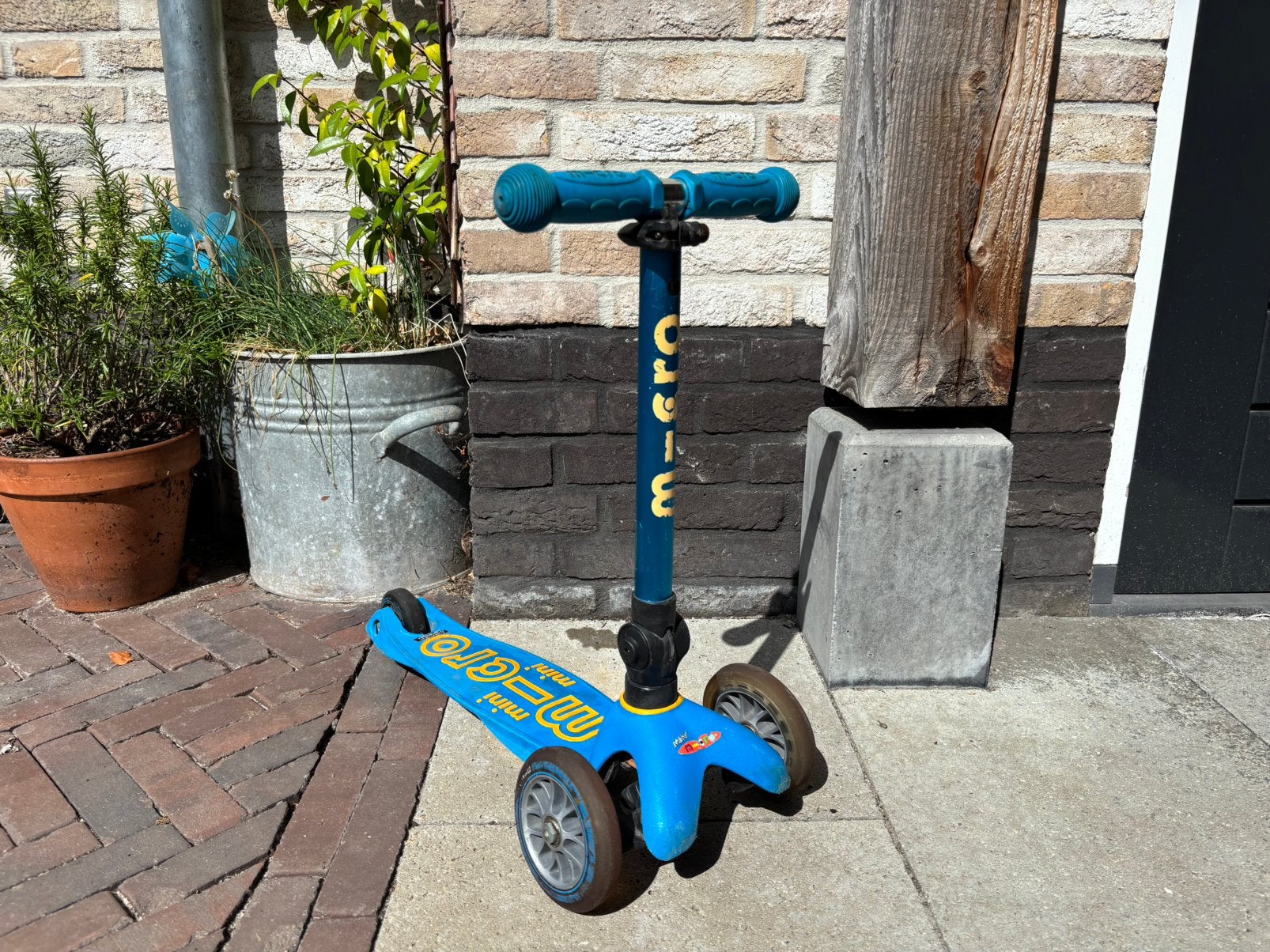 Mini Micro Deluxe inklapbaar step, Fietsen en Brommers, Ophalen, Gebruikt, Gewone step