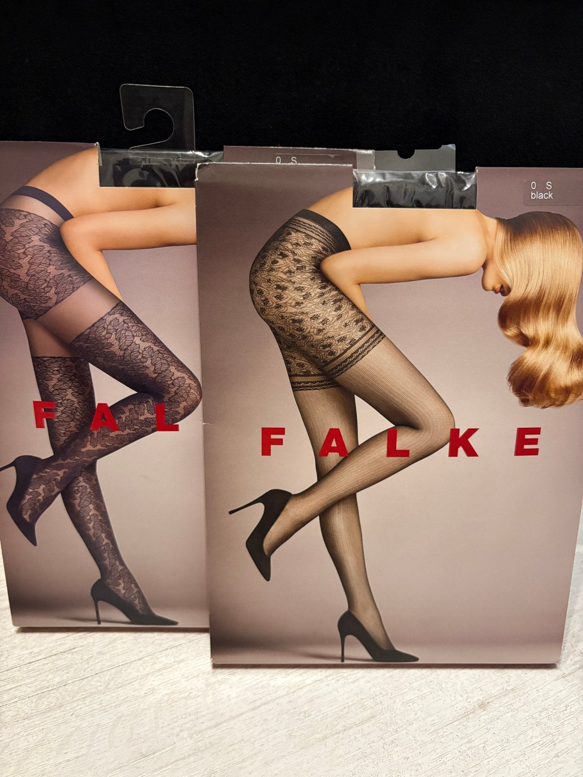 Falke Panty maat S, Maat 36/38 (S), Verzenden, Zwart, Nieuw