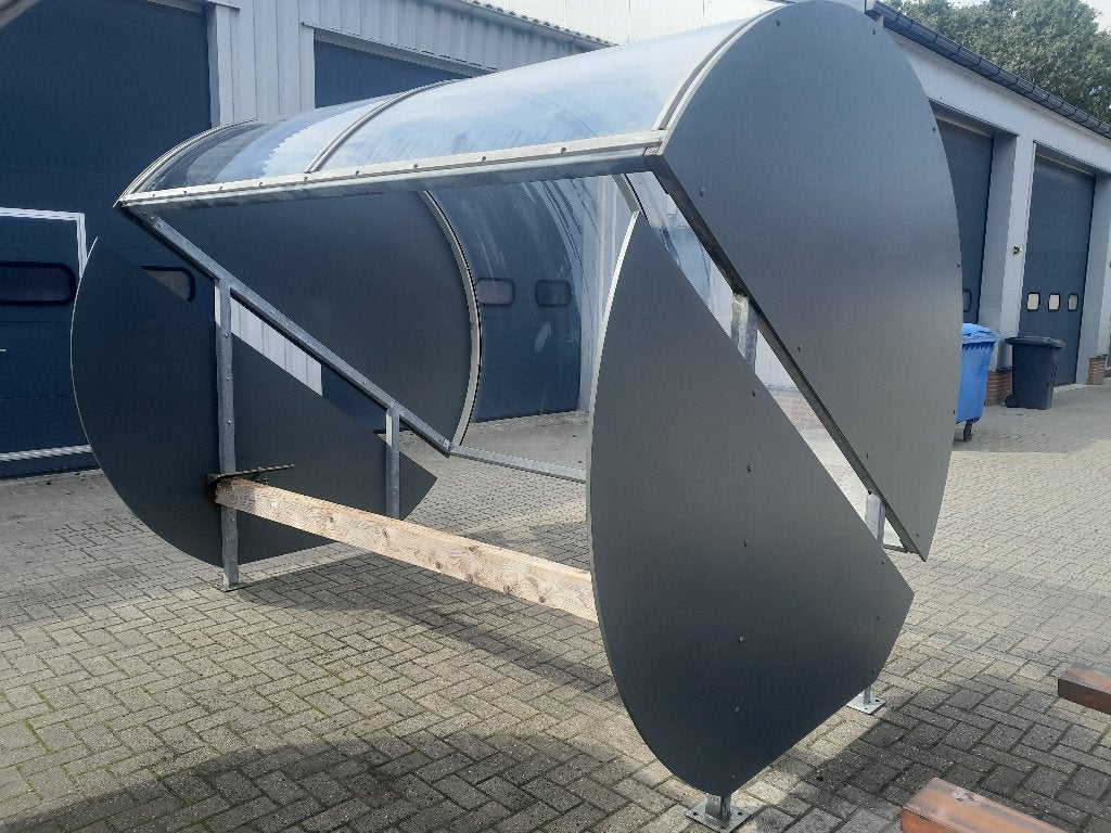 fietsenoverkappingen ,fietsstallingen ,overkappingen dug out, Ophalen of Verzenden, Zo goed als nieuw