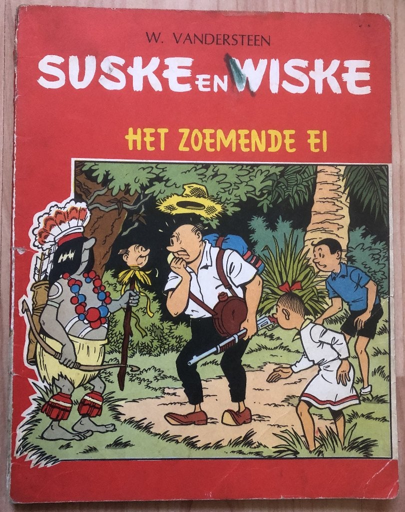W. VANDERSTEEN - SUSKE EN WISKE - HET ZOEMENDE EI - 1964, Eén stripboek, Ophalen of Verzenden, Zo goed als nieuw, Willy Vandersteen