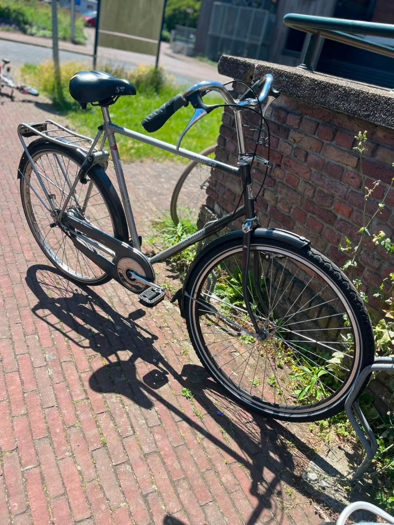 Batavus herenfiets, Ophalen