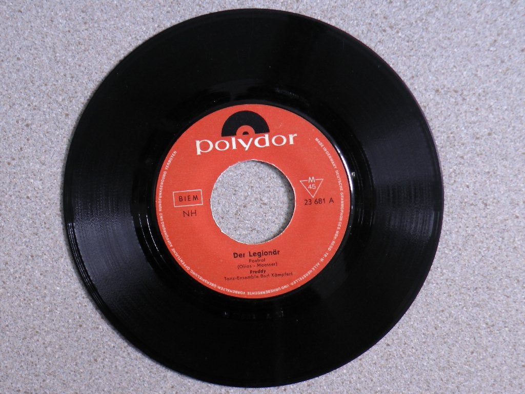 Freddy - Der Legionar VINYL SINGLE, Cd's en Dvd's, Vinyl Singles, Ophalen of Verzenden, Gebruikt, 7 inch, Pop