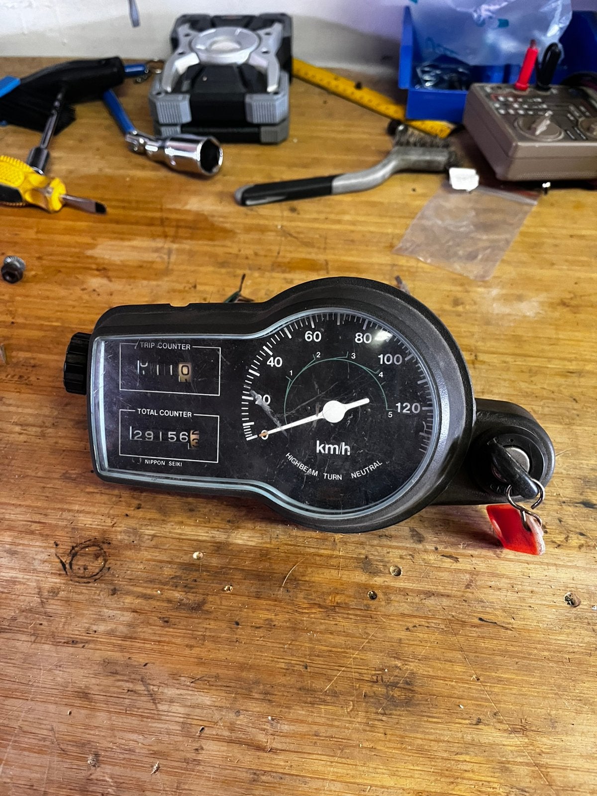 Tellerset cockpit tellers XL500S / XL250S, Motoren, Ophalen of Verzenden, Gebruikt