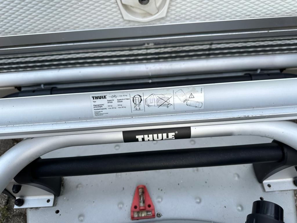 Thule fietsendrager, Auto diversen, Fietsendragers, Gebruikt, Trekhaakdrager, Ophalen of Verzenden